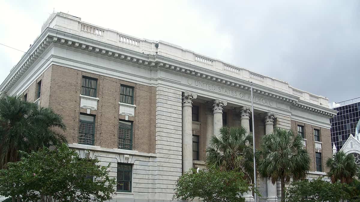 U.S. Courthouse Building and Downtown Postal Station, in Tampa, Florida
